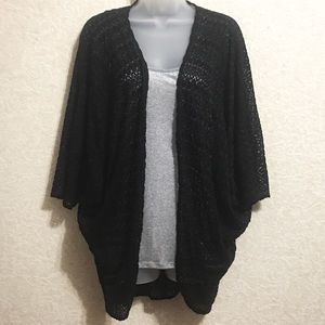 Romantic Black Lace Cardigan